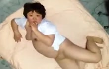 Chubby Asian Girl Masturbating